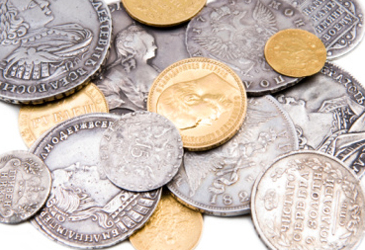 Coins, Silver & Gold
